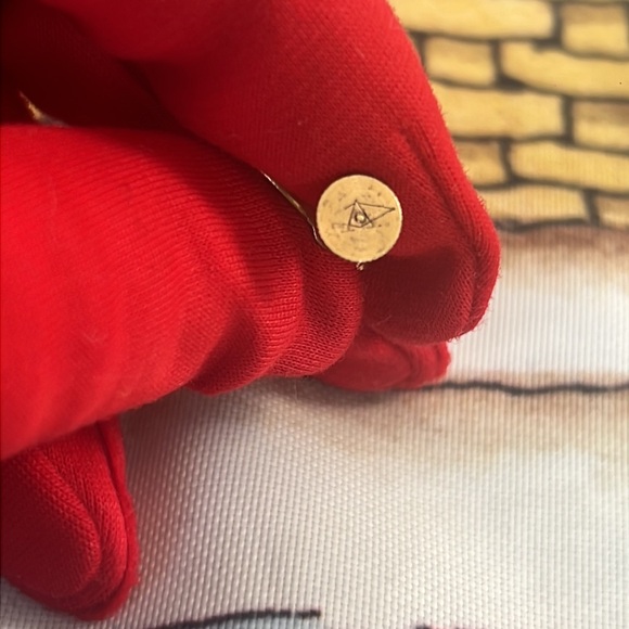 Vintage 1950’s screw backs crystals earrings gold tone - Picture 4 of 4